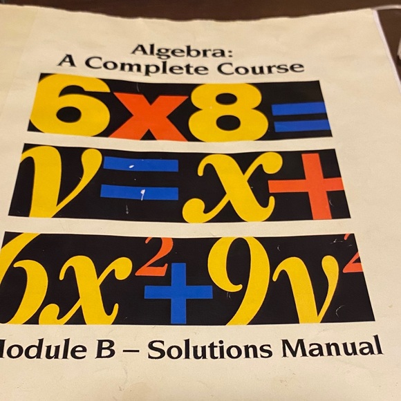 Algebra: A Complete Course Second Edition - Picture 6 of 13